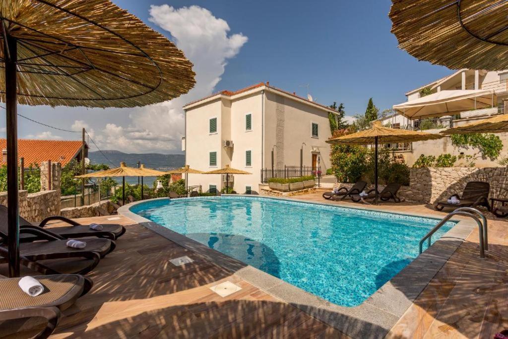 Trogir, Villa Salena, Residenz Ciovo Pearl, Slatine, Island Ciovo, Split Exteriör bild